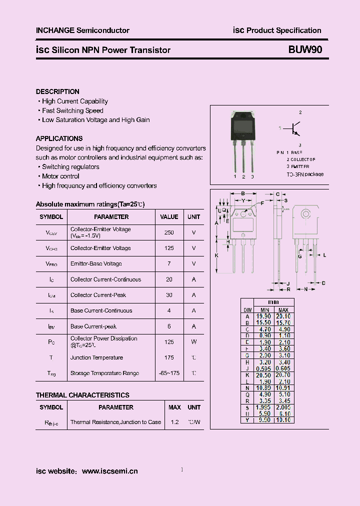 BUW90_8837512.PDF Datasheet