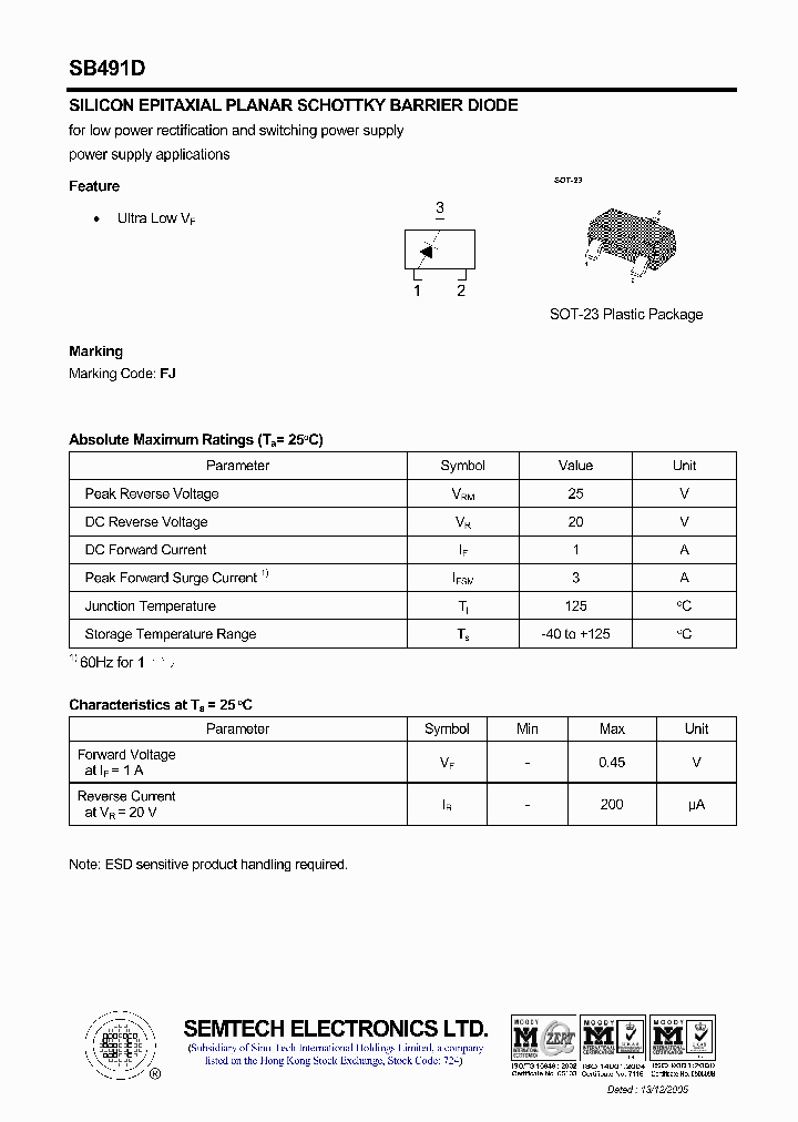 SB491D_8842443.PDF Datasheet