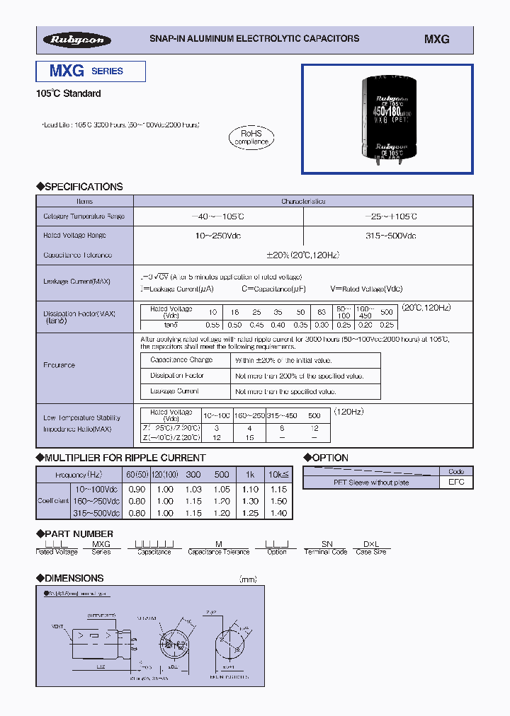 450MXG330MEFCSN35X30_8840377.PDF Datasheet