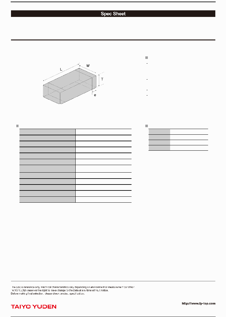 TMK316B7105KLHT_8850453.PDF Datasheet