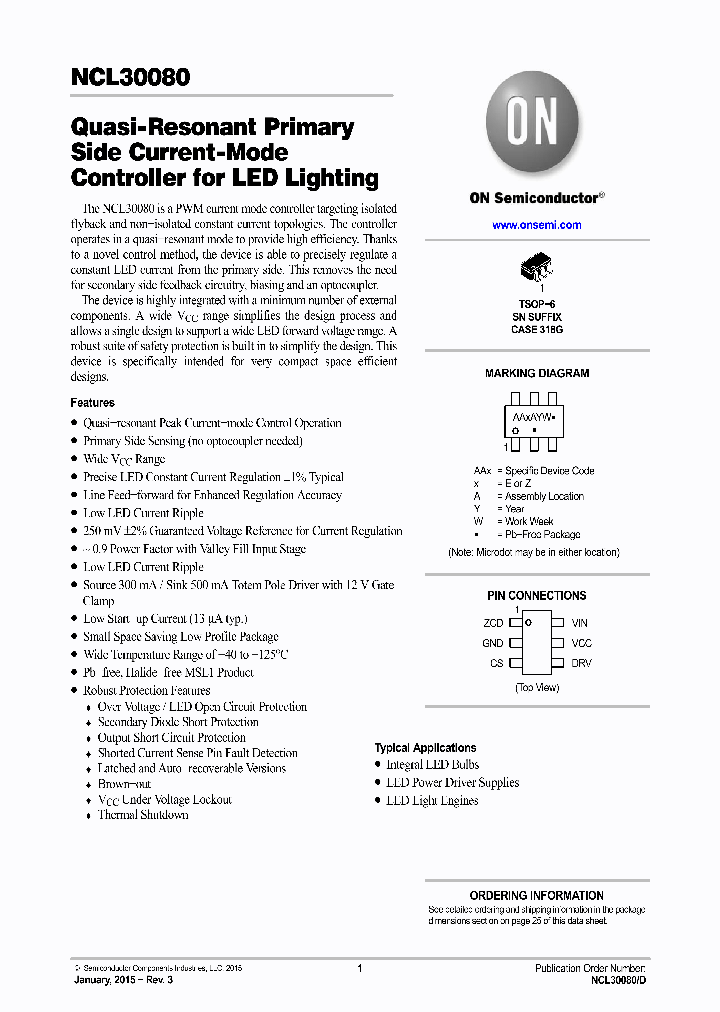 NCL30080BSNT1G_8851680.PDF Datasheet