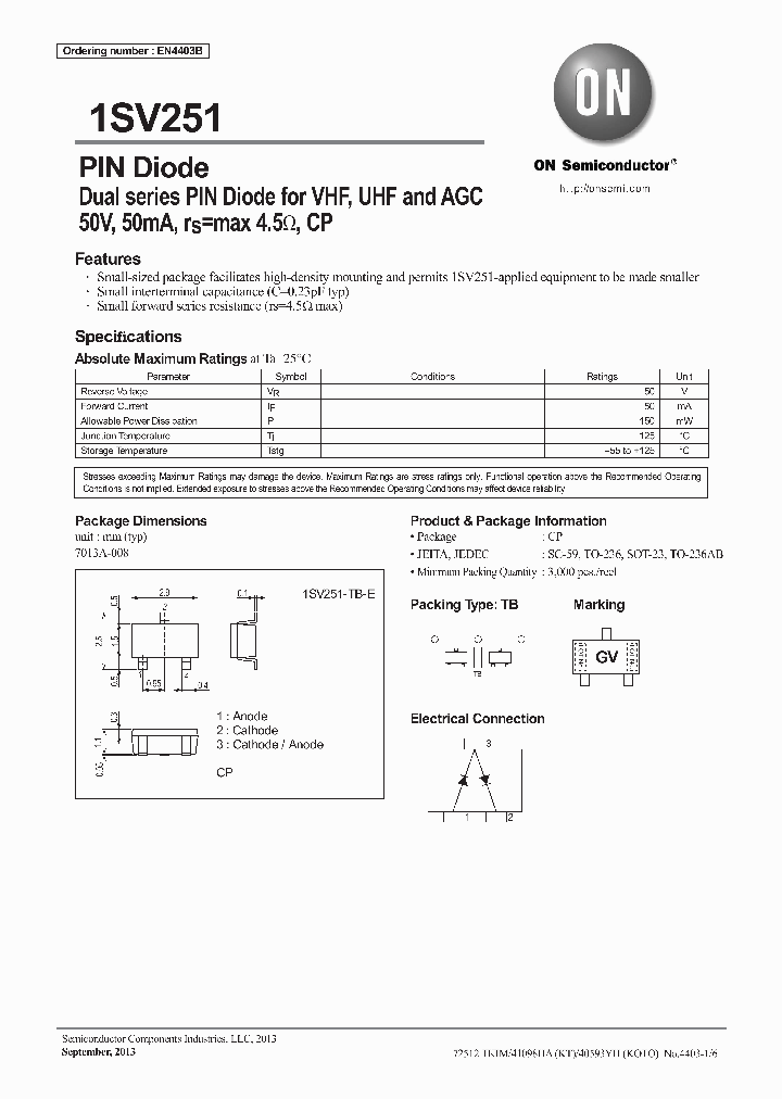 1SV251-TB-E_8852637.PDF Datasheet