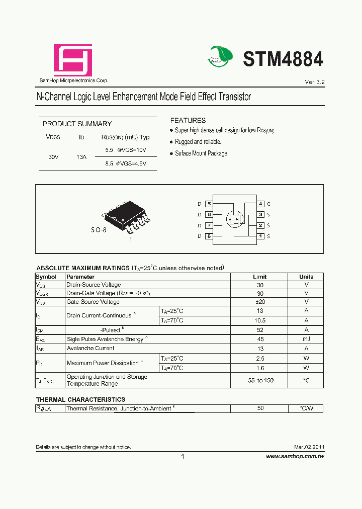 STM4884_8853118.PDF Datasheet