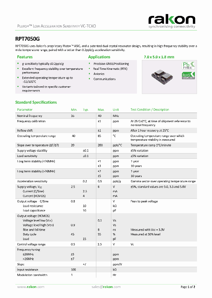 RPT7050G_8853671.PDF Datasheet