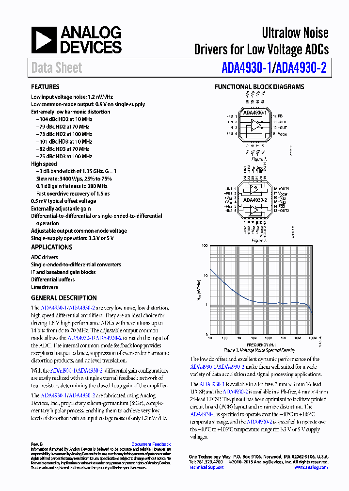 ADA4930-2YCP-EBZ_8856611.PDF Datasheet