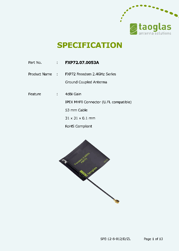 FXP72070053A_8866500.PDF Datasheet