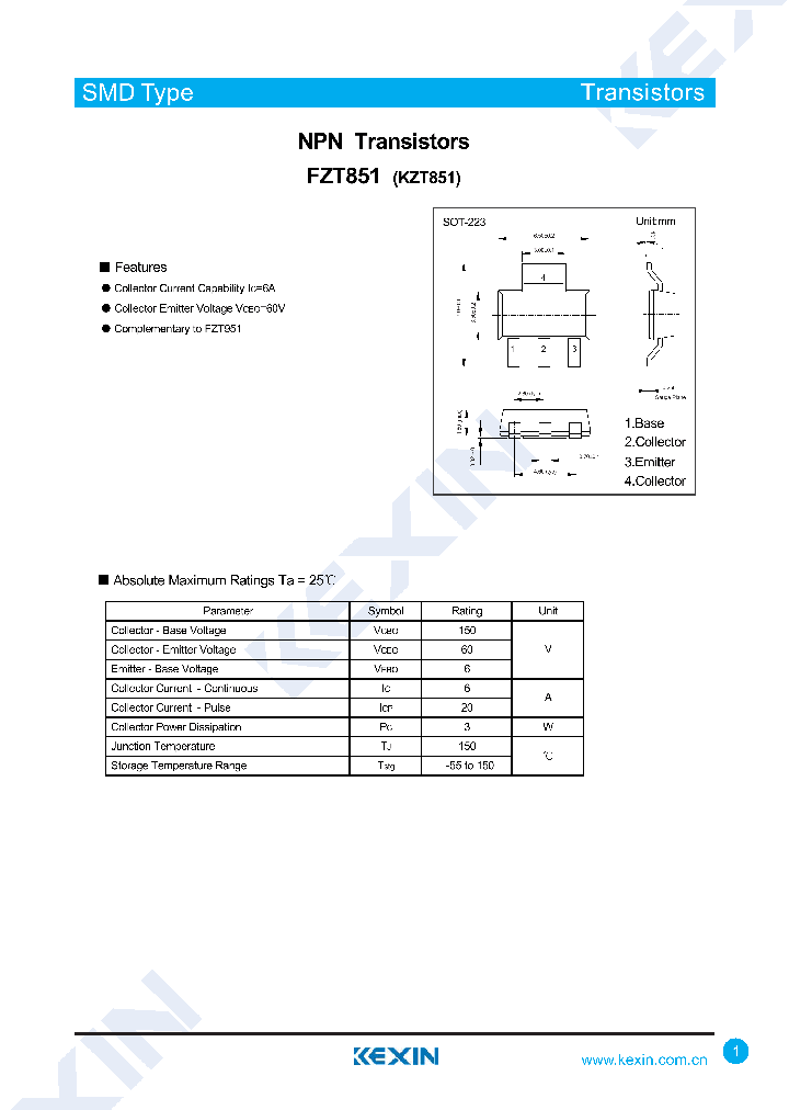 FZT851-15_8868671.PDF Datasheet