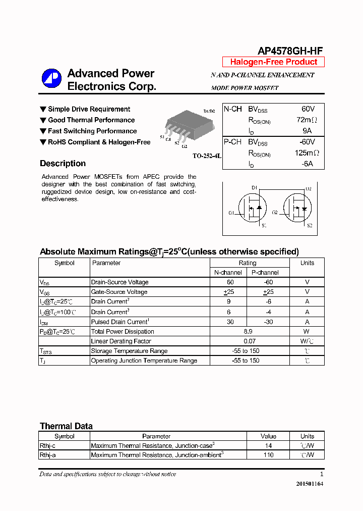 AP4578GH-HF-16_8873445.PDF Datasheet