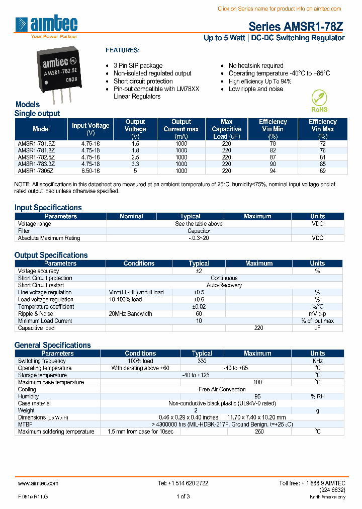 AMSR1-7825Z_8873677.PDF Datasheet