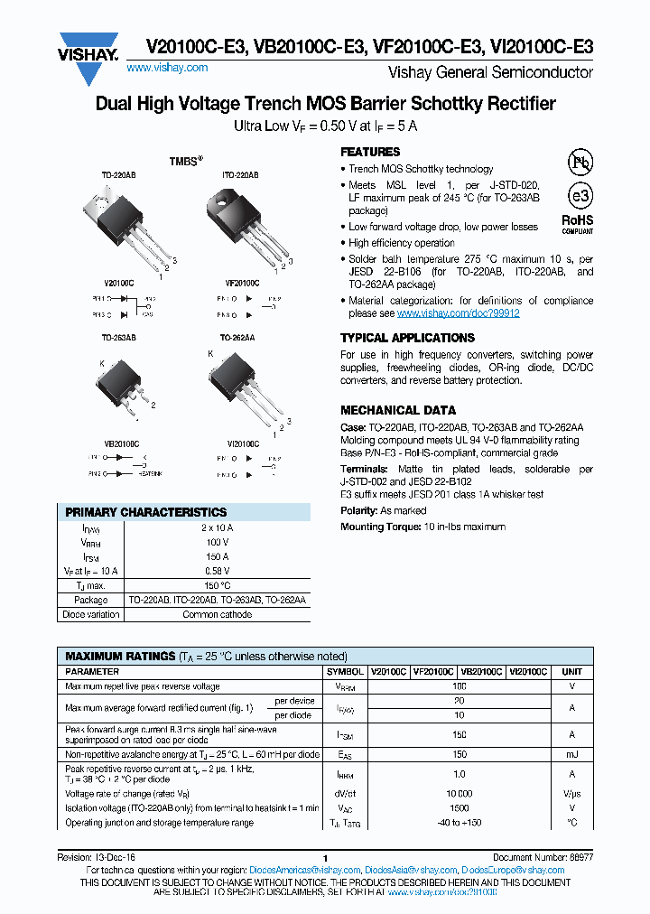 V20100C-E3_8878746.PDF Datasheet