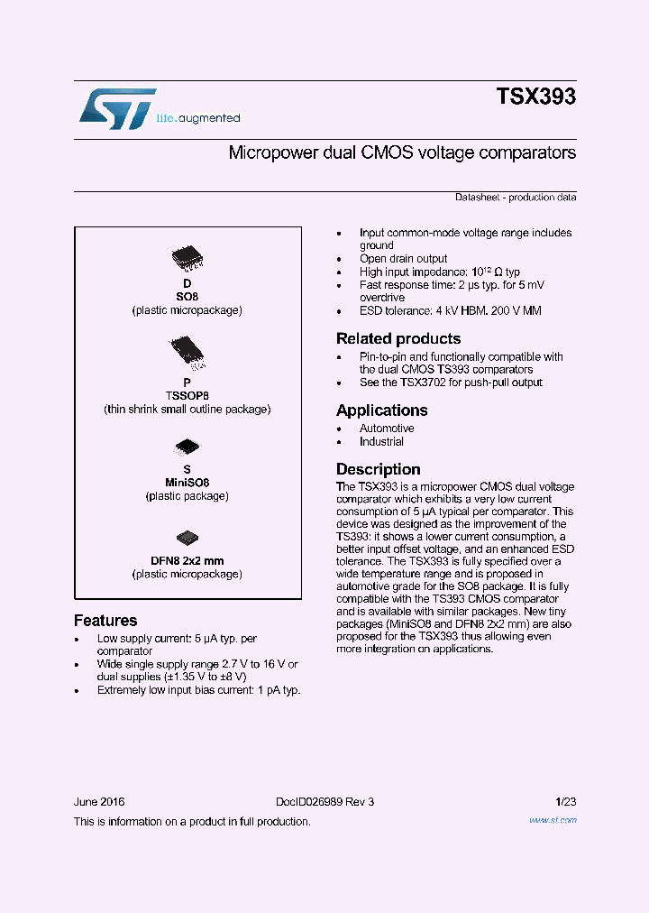 TSX393IDT_8879656.PDF Datasheet