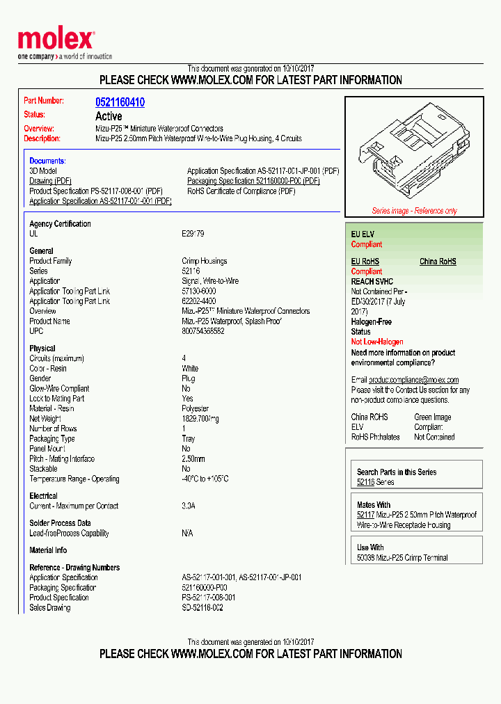 0521160410-17_8881656.PDF Datasheet