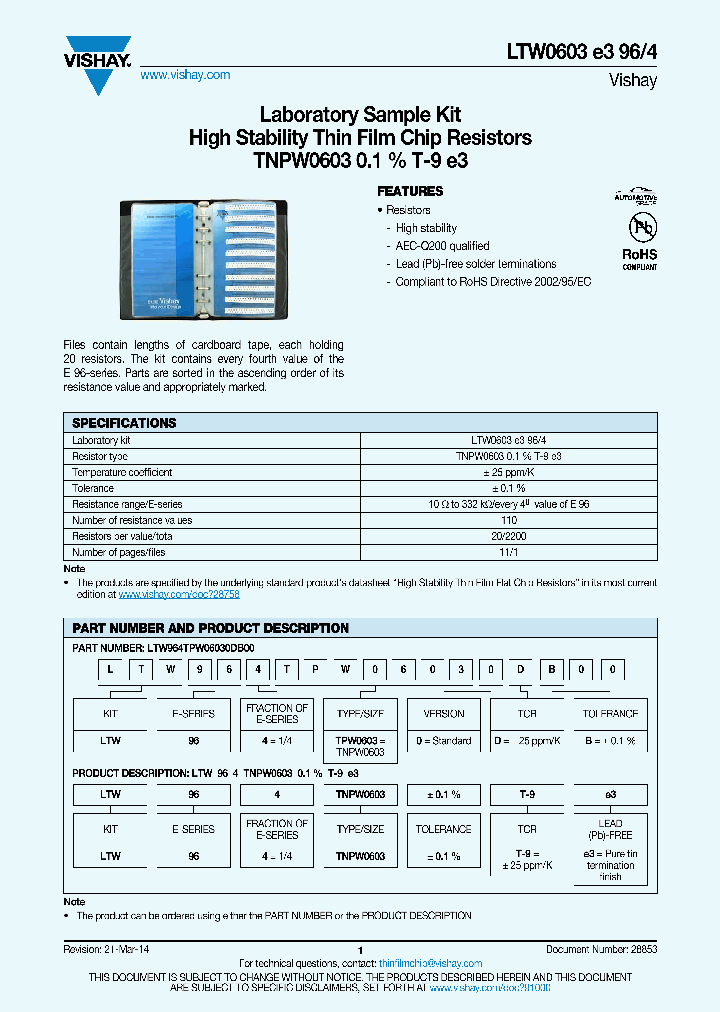 LTW0603E396_8884542.PDF Datasheet