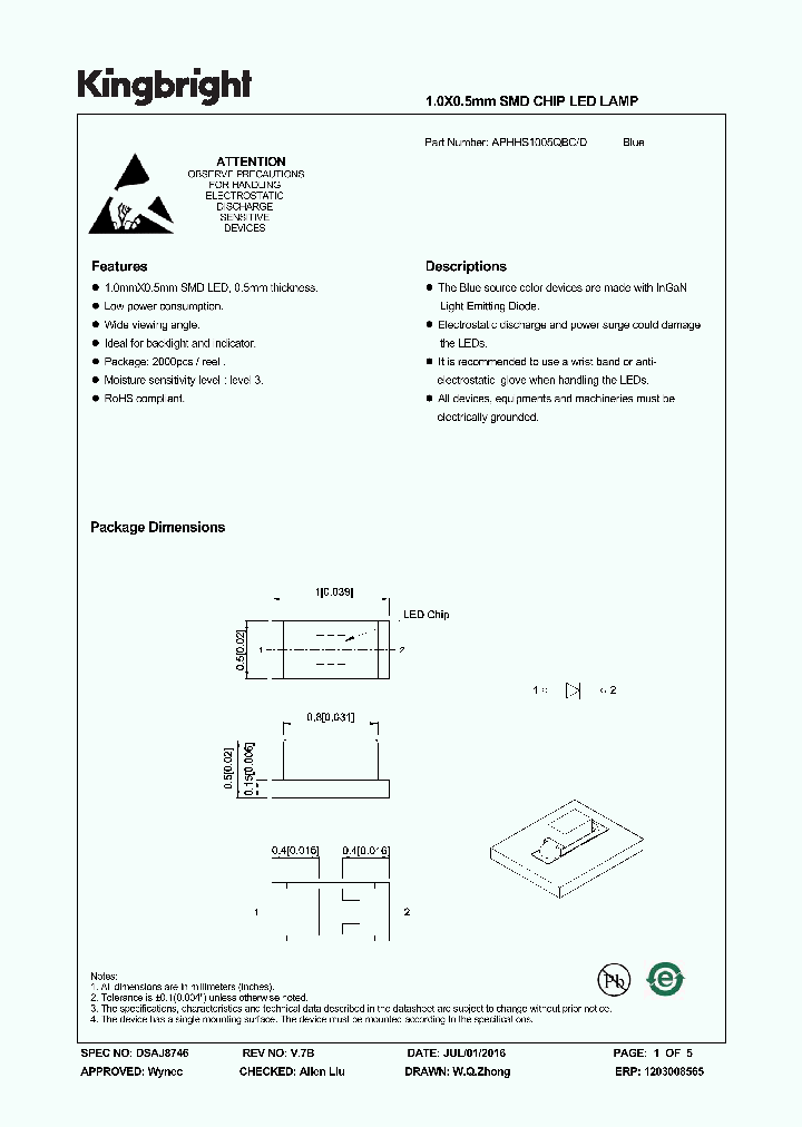 APHHS1005QBCD_8887795.PDF Datasheet