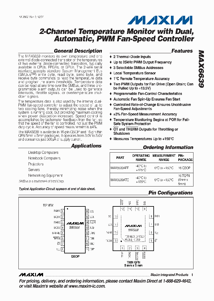 MAX6639AEE_8893866.PDF Datasheet