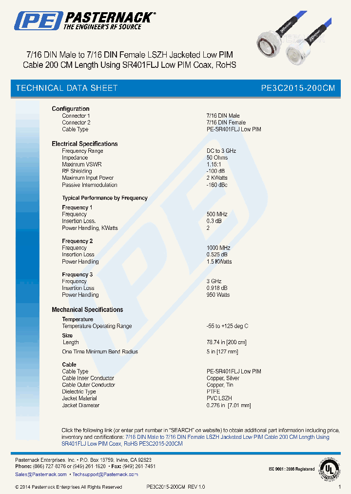 PE3C2015-200CM_8895628.PDF Datasheet