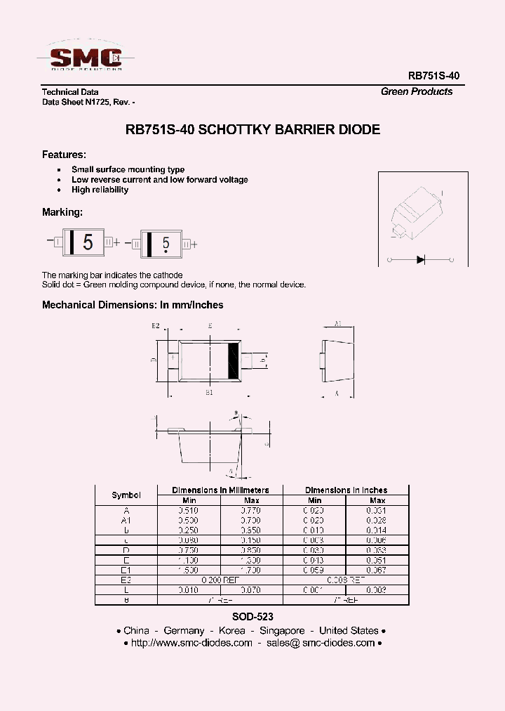 RB751S-40_8900760.PDF Datasheet
