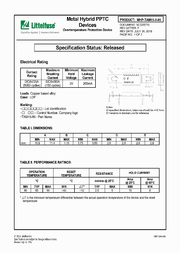MHP-TAM15-9-85_8902188.PDF Datasheet