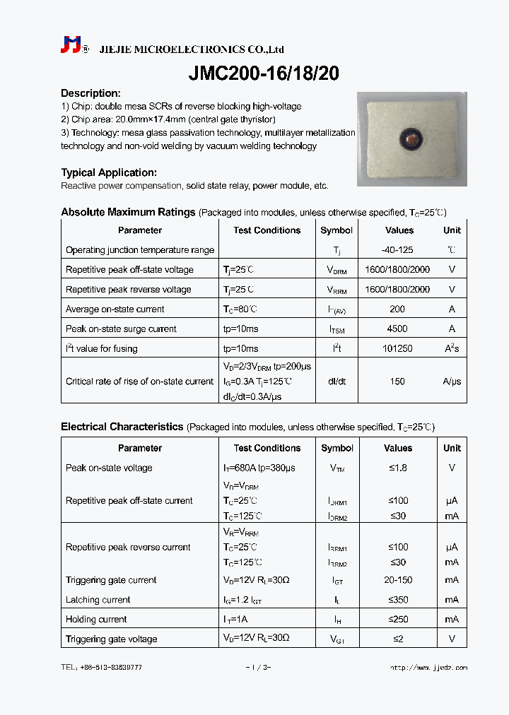 JMC200-20_8904722.PDF Datasheet