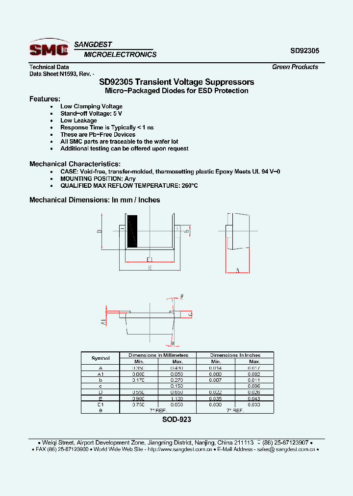 SD92305_8905089.PDF Datasheet