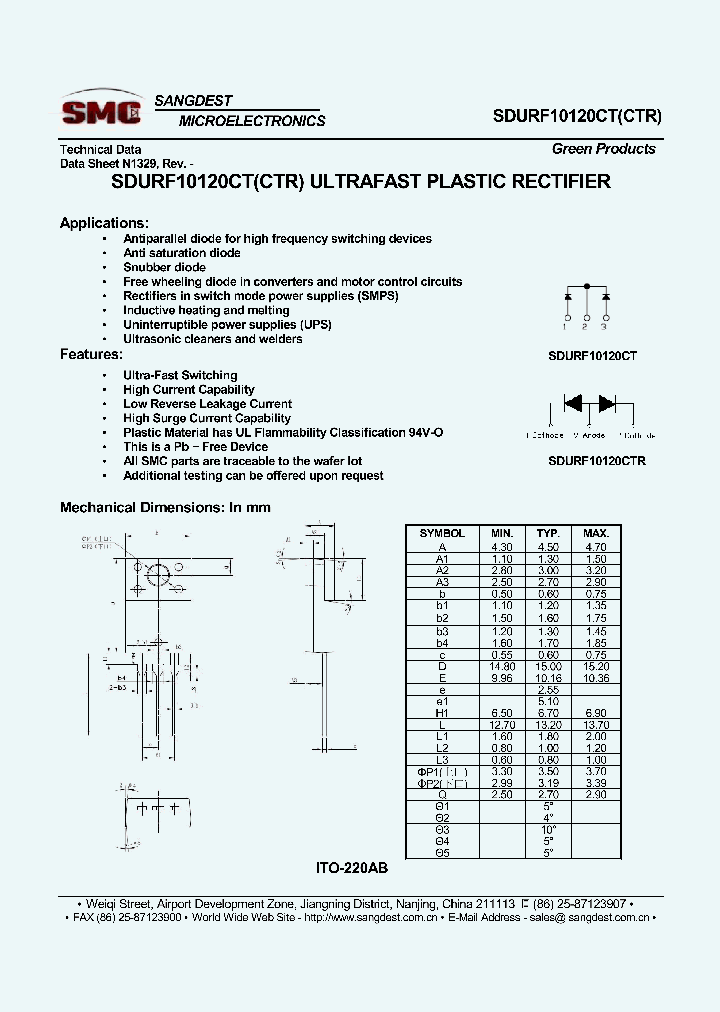 SDURF10120CT_8906961.PDF Datasheet