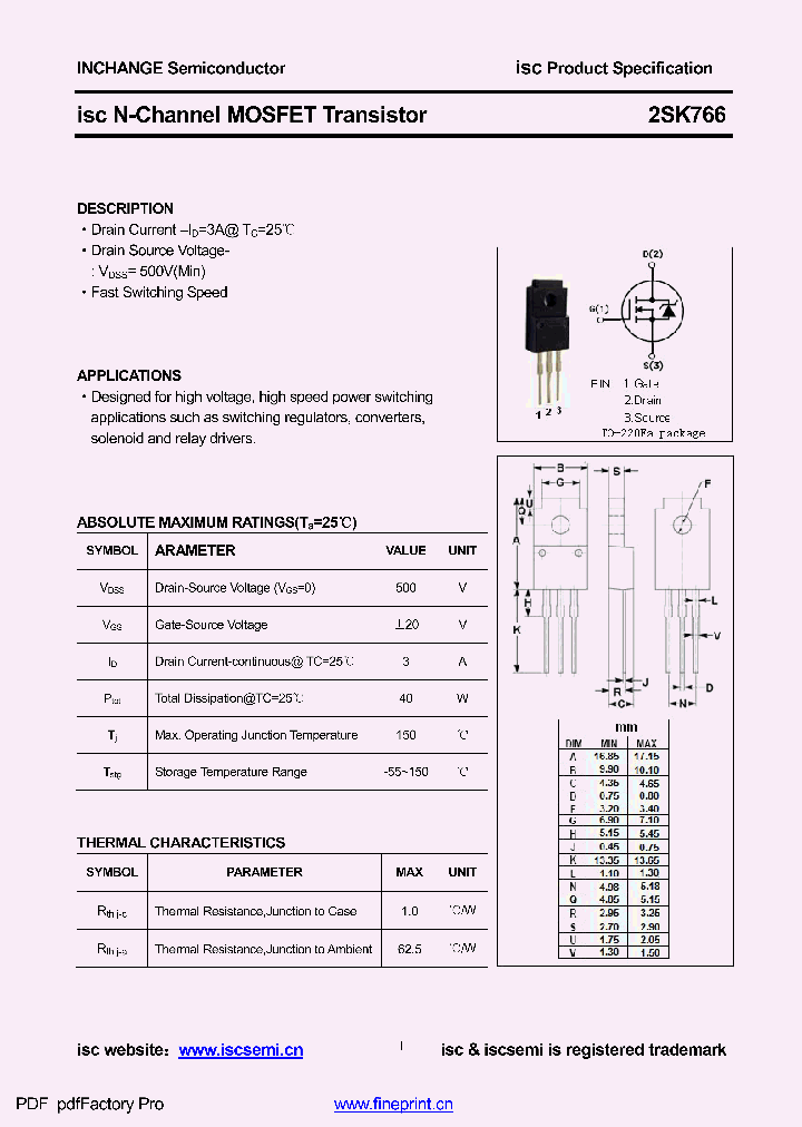 2SK766_8907722.PDF Datasheet