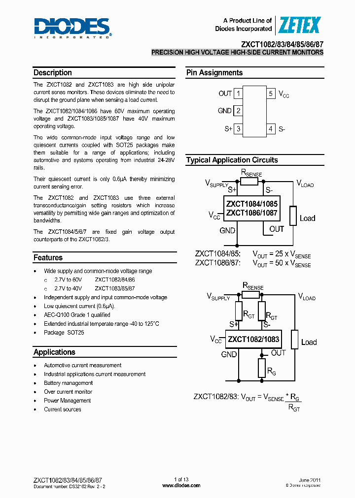 ZXCT1084E5TA_8907909.PDF Datasheet