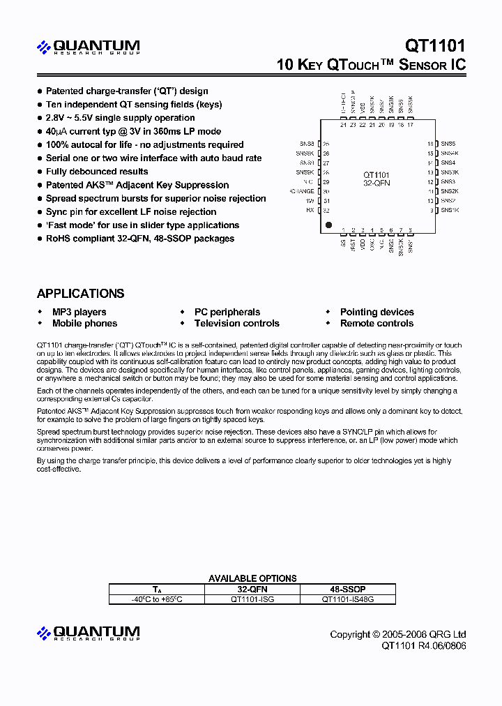 QT1101_8908828.PDF Datasheet