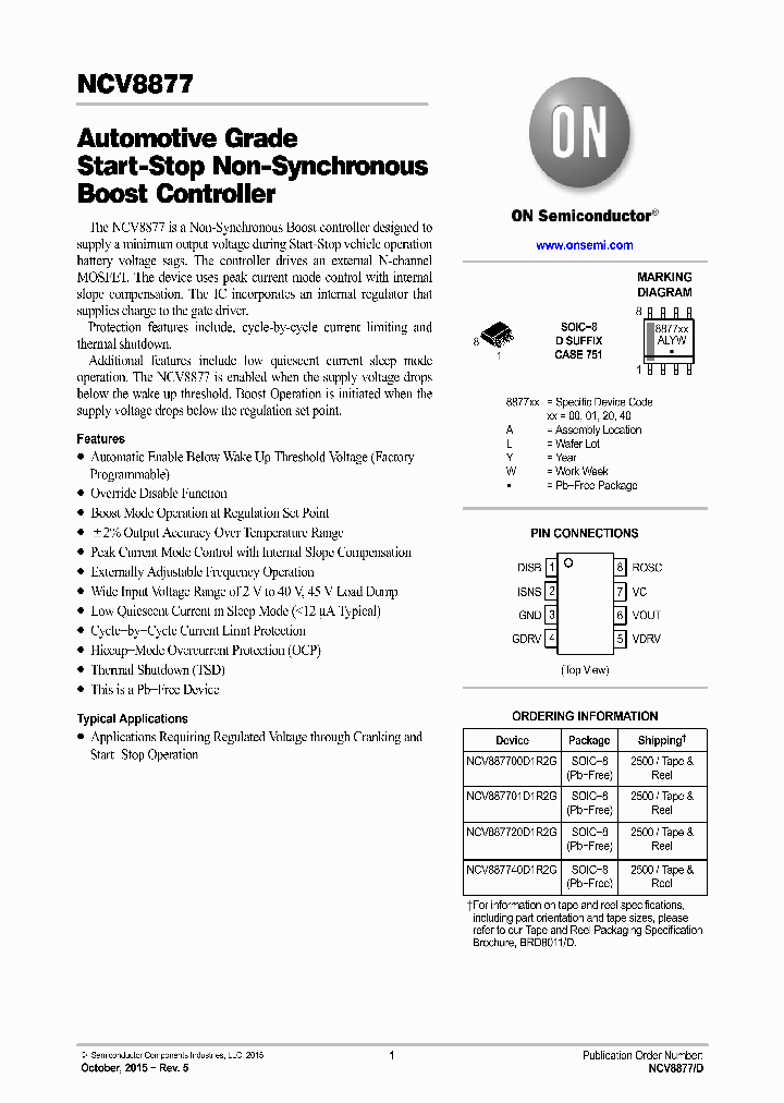 NCV887700D1R2G_8909372.PDF Datasheet