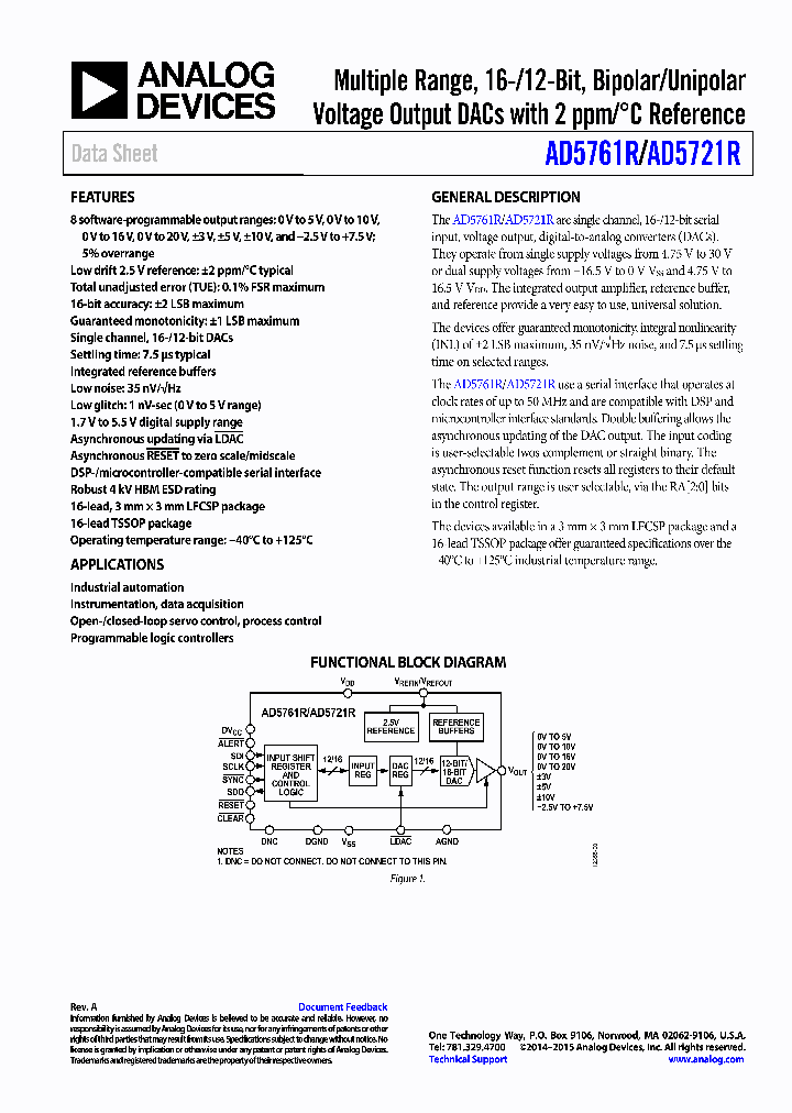 AD5761RACPZ-RL7_8909394.PDF Datasheet