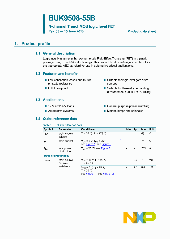 BUK9508-55B-15_8909225.PDF Datasheet