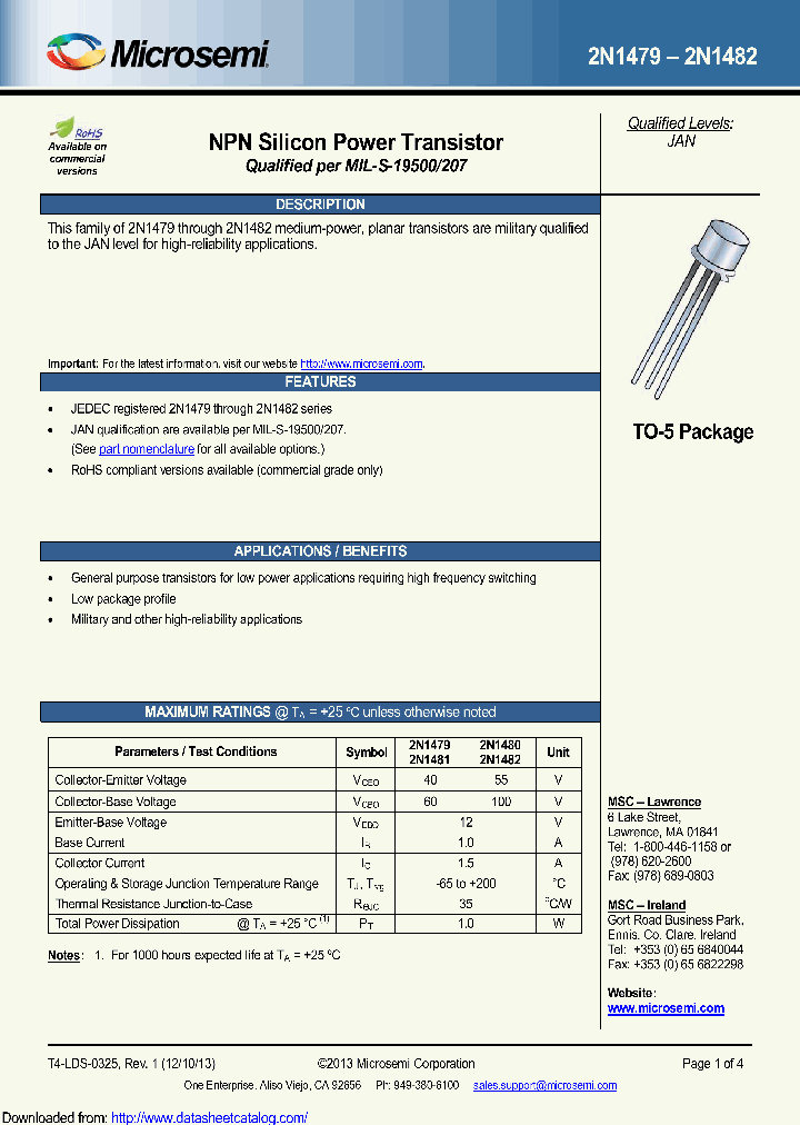 JAN2N1479_8910140.PDF Datasheet