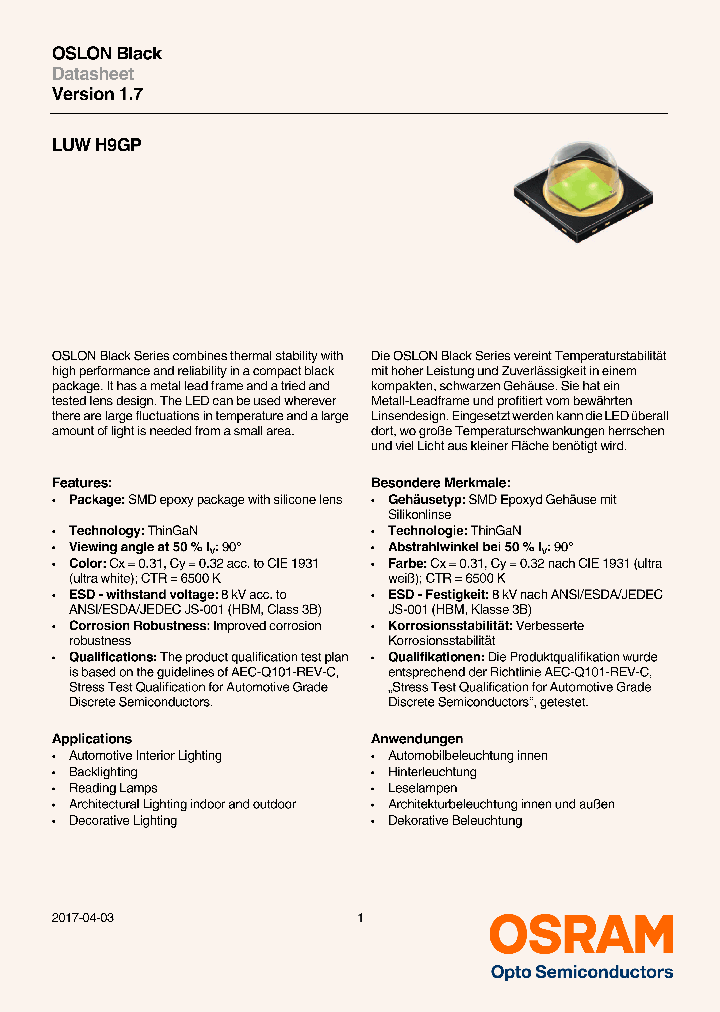 LUWH9GP-KYLY-4C8E-1_8911508.PDF Datasheet