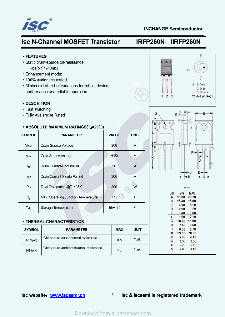 IIRFP260N_8912871.PDF Datasheet