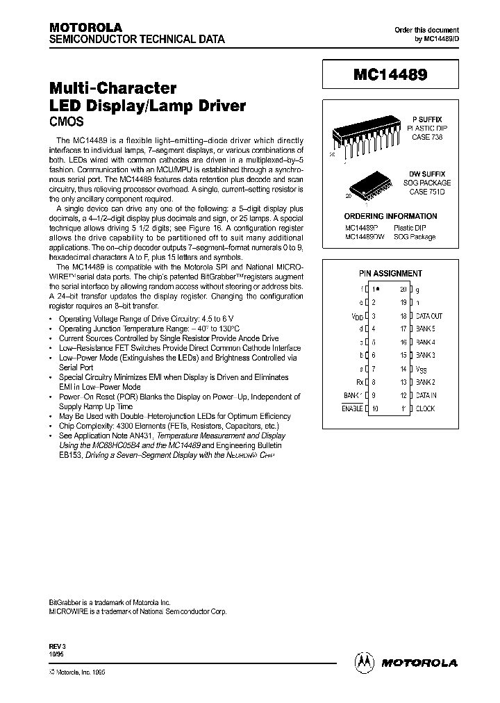 MC14489_8915650.PDF Datasheet