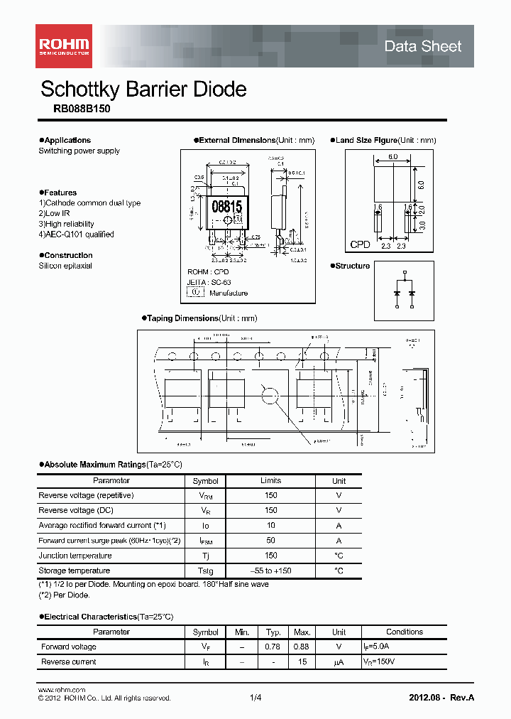 RB088B150FH_8916940.PDF Datasheet