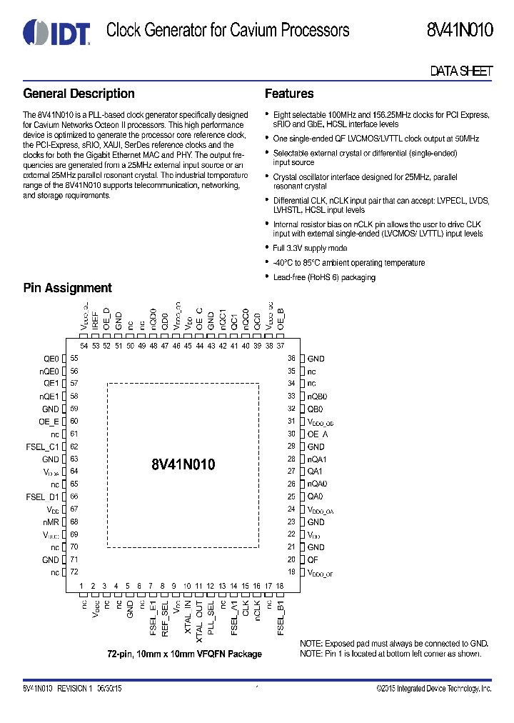 8V41N010_8918133.PDF Datasheet