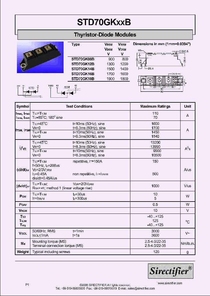 STD70GK08B_8923732.PDF Datasheet