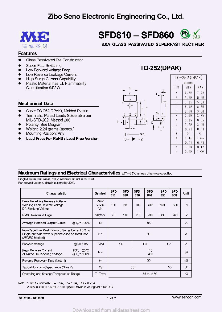 SFD810_8925088.PDF Datasheet