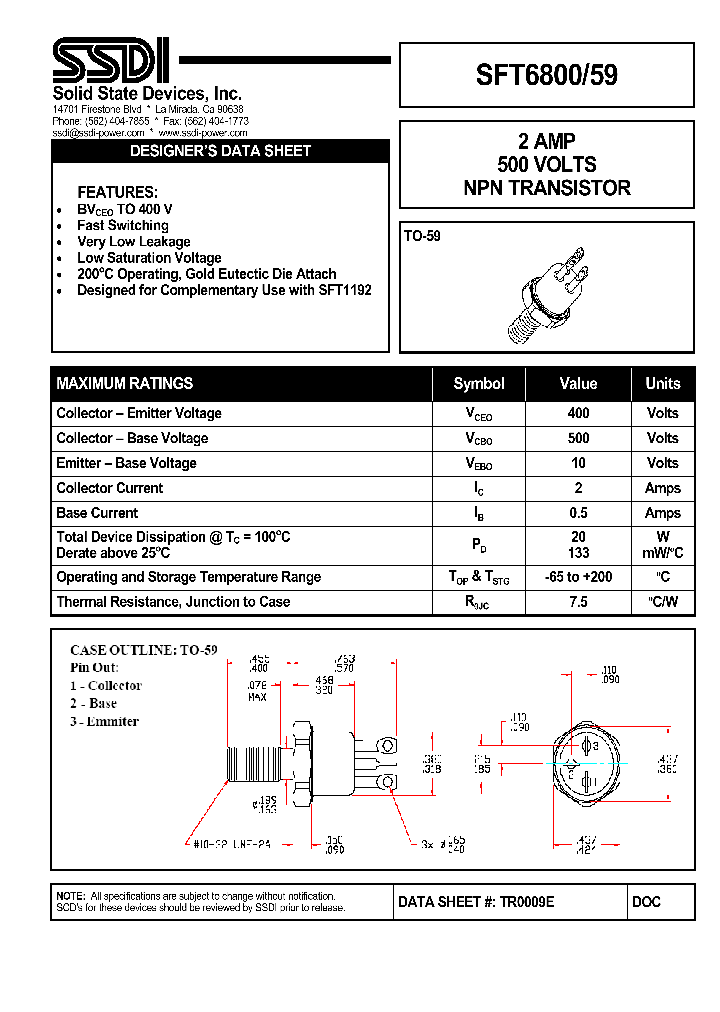 TR0009-15_8926217.PDF Datasheet