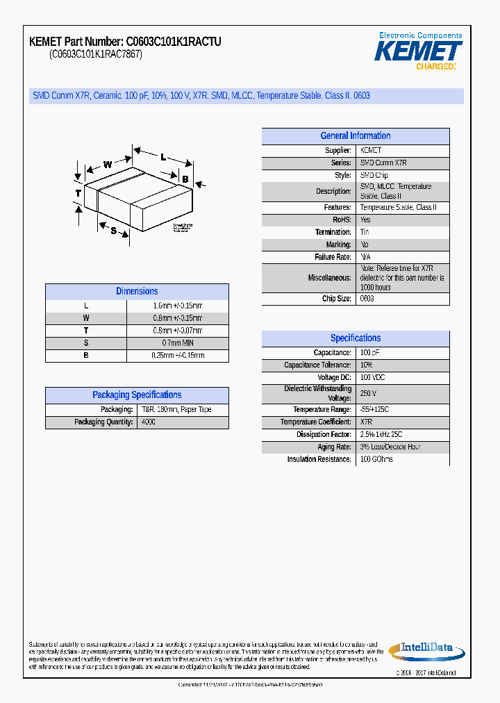 C0603C101K1RACTU_8928214.PDF Datasheet