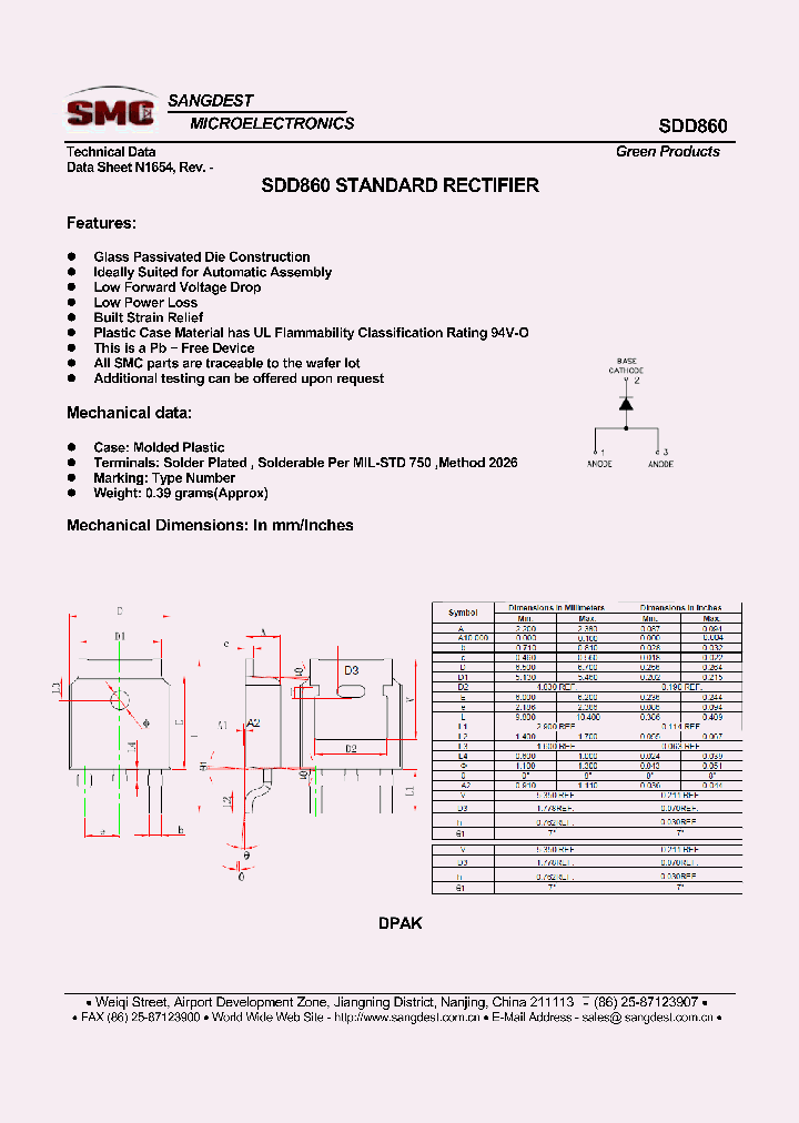 SDD860_8934376.PDF Datasheet