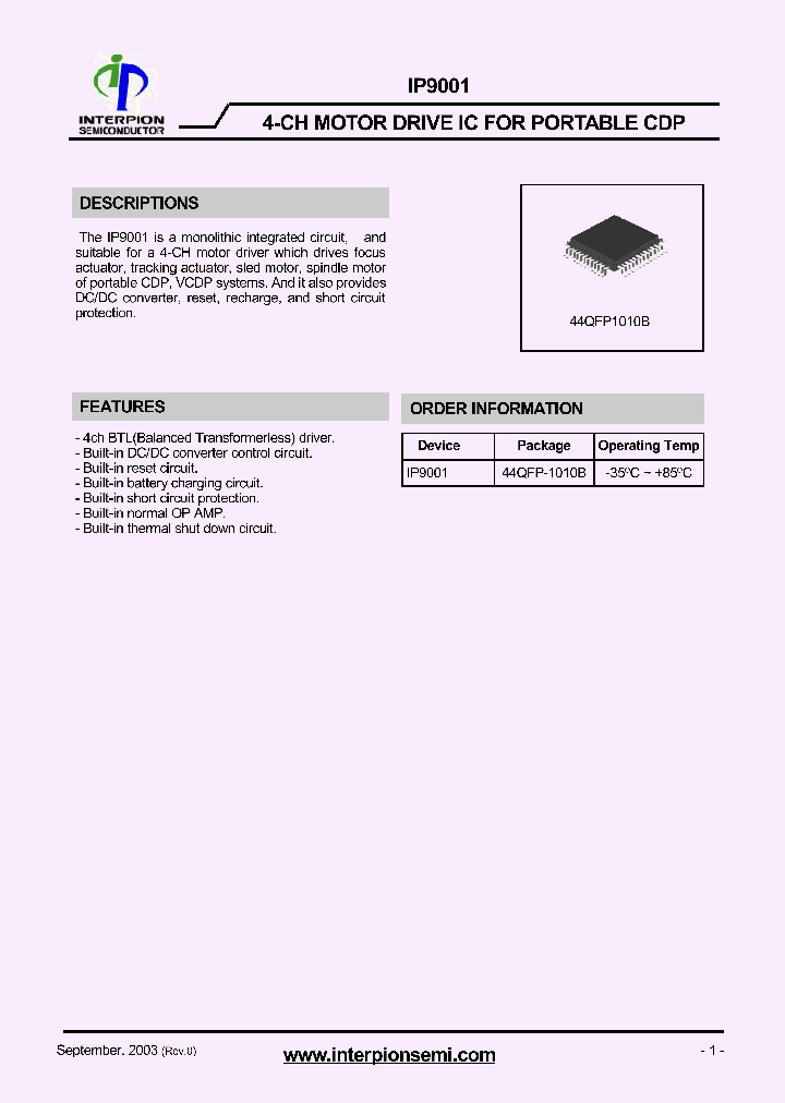 IP9001_8935613.PDF Datasheet