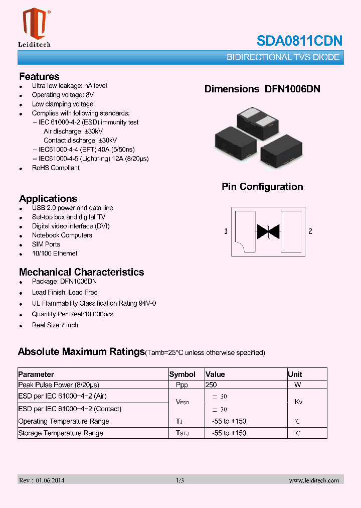 SDA0811CDN_8935905.PDF Datasheet