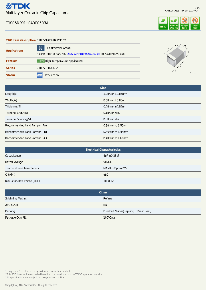C1005NP01H040C050BA-17_8936118.PDF Datasheet