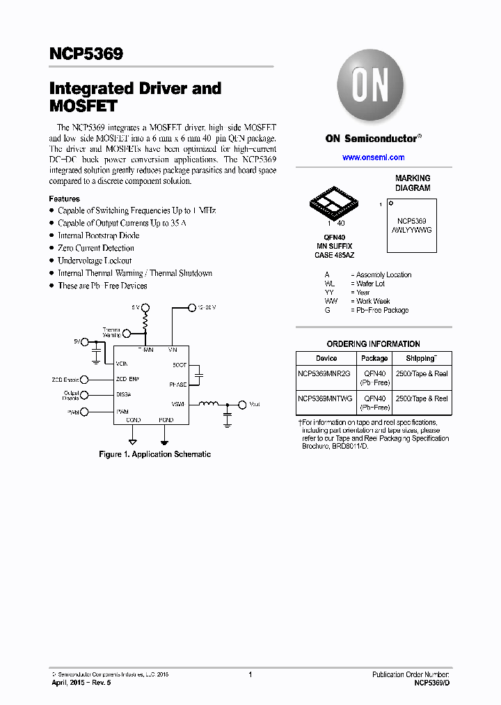 NCP5369-15_8936562.PDF Datasheet