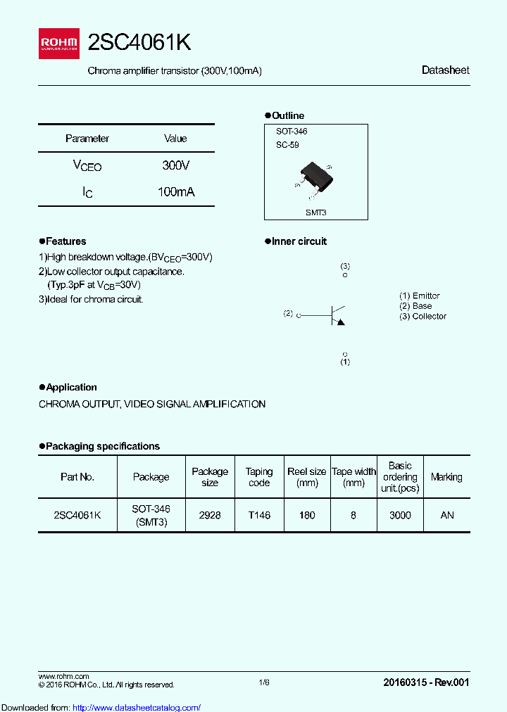 2SC4061KT146N_8936919.PDF Datasheet