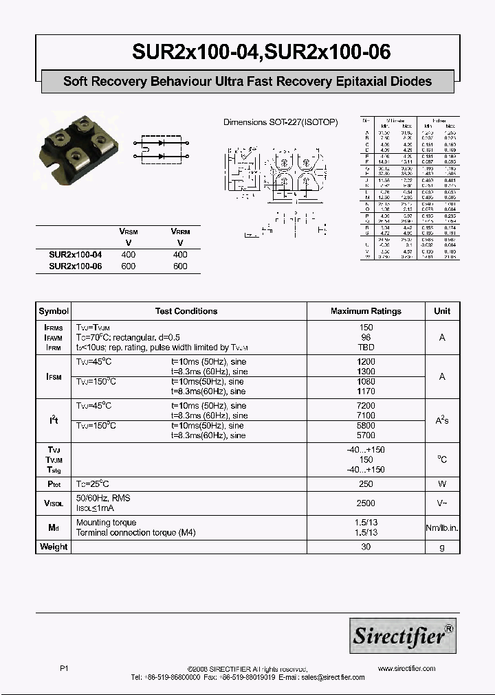 SUR2X100-06_8940368.PDF Datasheet