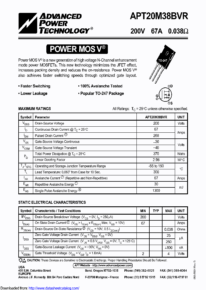 APT20M38BVRG_8943586.PDF Datasheet