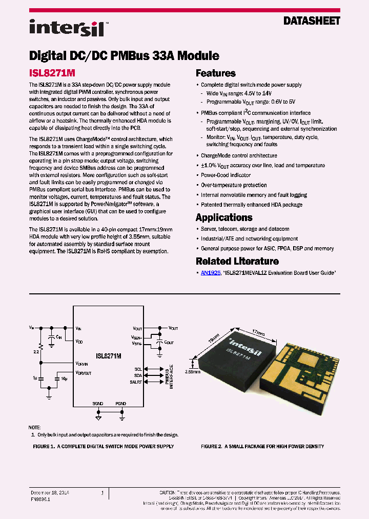 ISL8271MEVAL1Z_8944981.PDF Datasheet